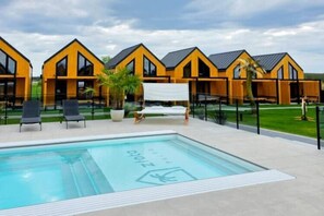 Pool - Comfortable holiday homes, pool, sauna, jacuzzi (Kopan)