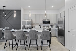 Fridge, microwave, oven, dishwasher - 6BR Luxury Villa Paradiso Grande near Disney (Orlando)