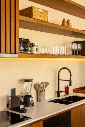Private kitchen - Modern Luxe Villa | Pool | Concierge Service (Tulum)