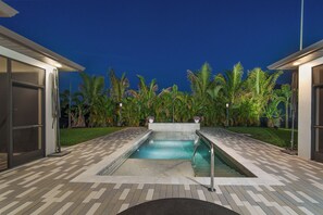A heated pool - Sleeps 6, full refund*, shared heated salt pool (Rotonda West)