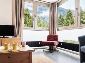TV - Apartment with views of Mont Blanc in Chamonix (Chamonix-Mont-Blanc)