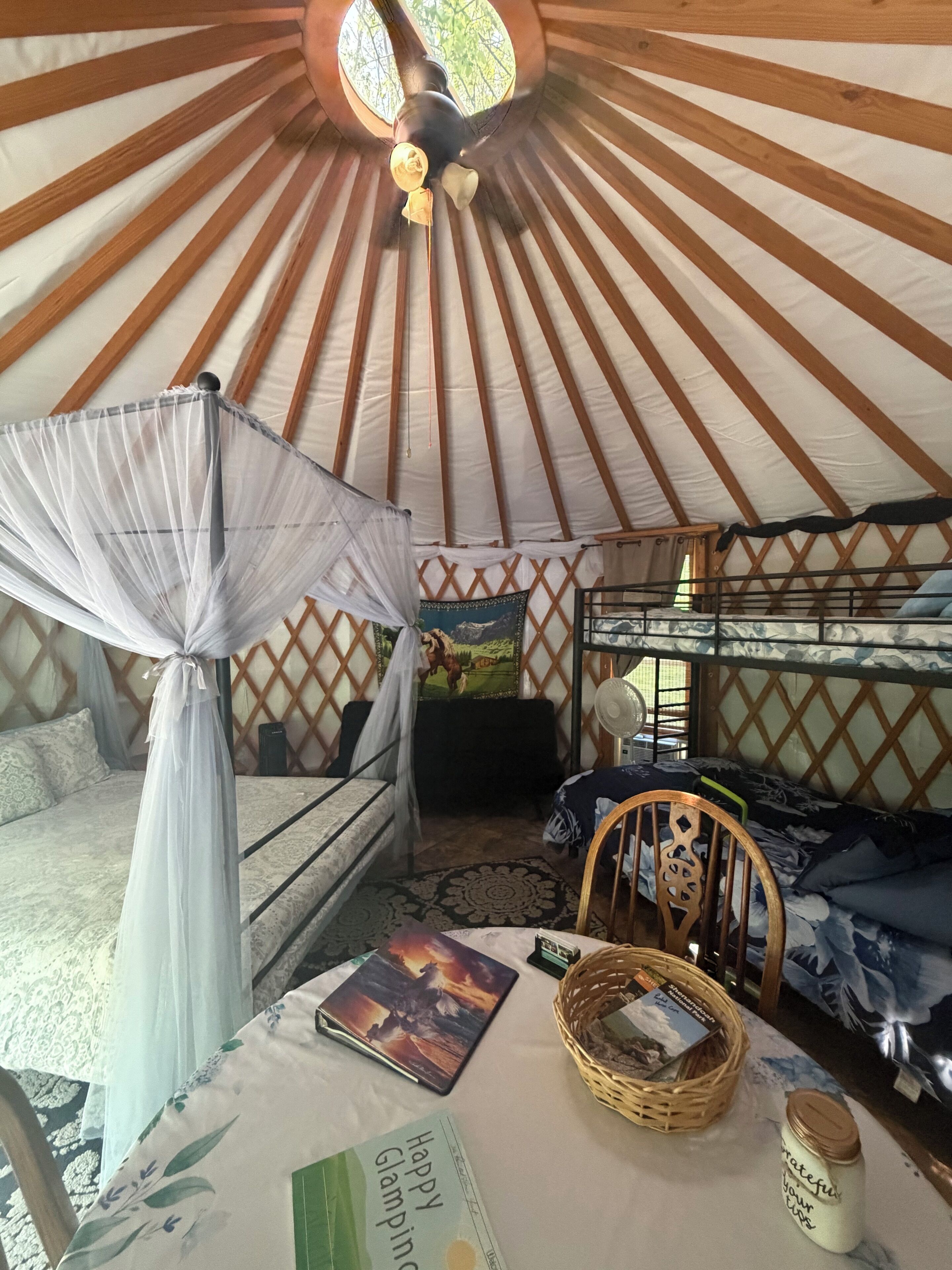 Glamping In The Mystical Painted Horse Yurt On The Legendary Shenandoah River! - Virginie