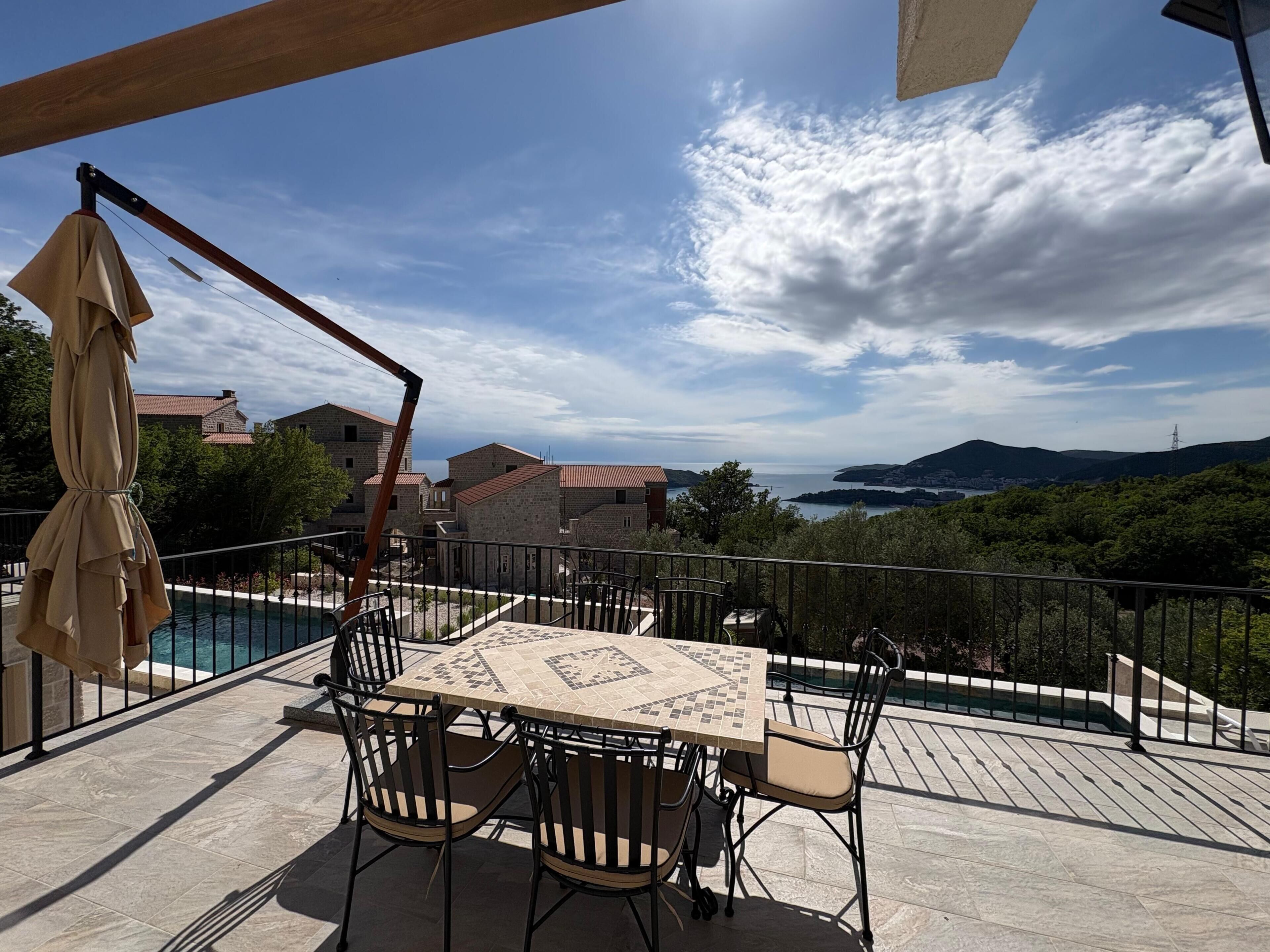 Superior Villa, Sea View | Tempat makan luar