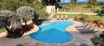Beachfront, Luxury Oasis with Private Resort Pool