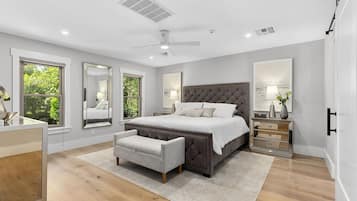 4 dormitorios, tabla de planchar con plancha, wifi y ropa de cama