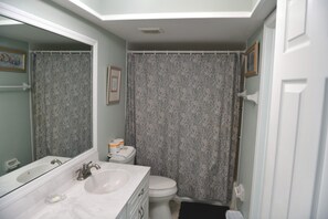 Shower, hair dryer, towels, soap - Direct Beachfront Penthouse (Indian Shores)