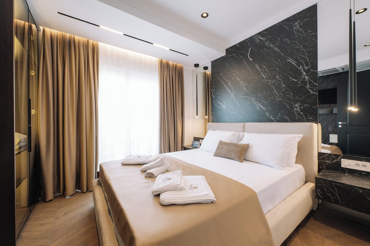 Appartement Deluxe, balcon, vue sur la mer | Accès au Wi-Fi (inclus)