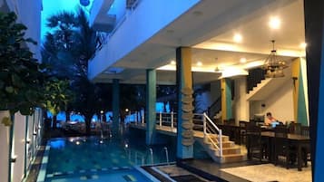 Deluxe Double Room, Balcony, Garden View | Pool | Outdoor pool