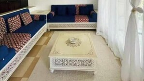 Living area - House for rent in Mnaka beach Tunisia governorate Kssour Essef (Salakta)