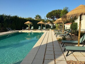 Apartment, 1 Schlafzimmer, barrierefrei | Pool | Außenpool