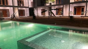Deluxe Double Room, Balcony, Garden View | Pool | Outdoor pool