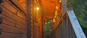Riverfront Mountain Cabin w/ Walk-In / Beach Access to the Pigeon River