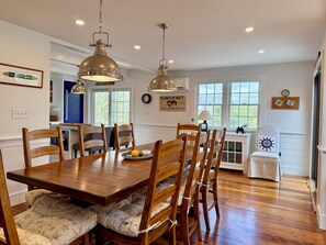 Dining - Beautiful four bedroom three bath home in the quiet sunset community of Madaket. (Nantucket)