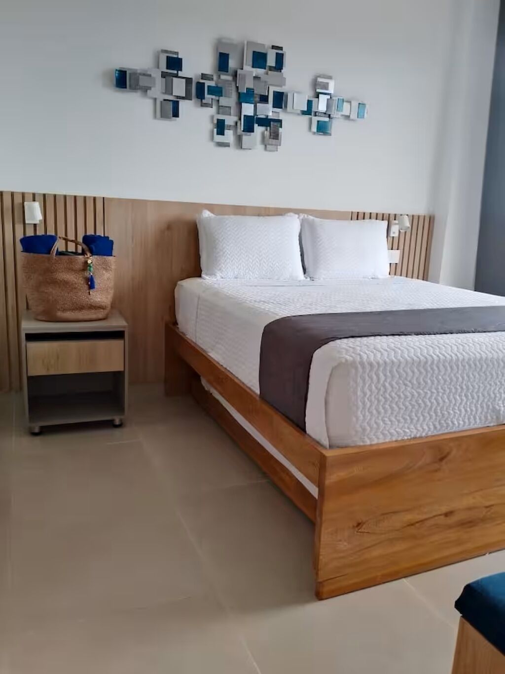 2 slaapkamers, een strijkplank/strijkijzer, wifi, beddengoed