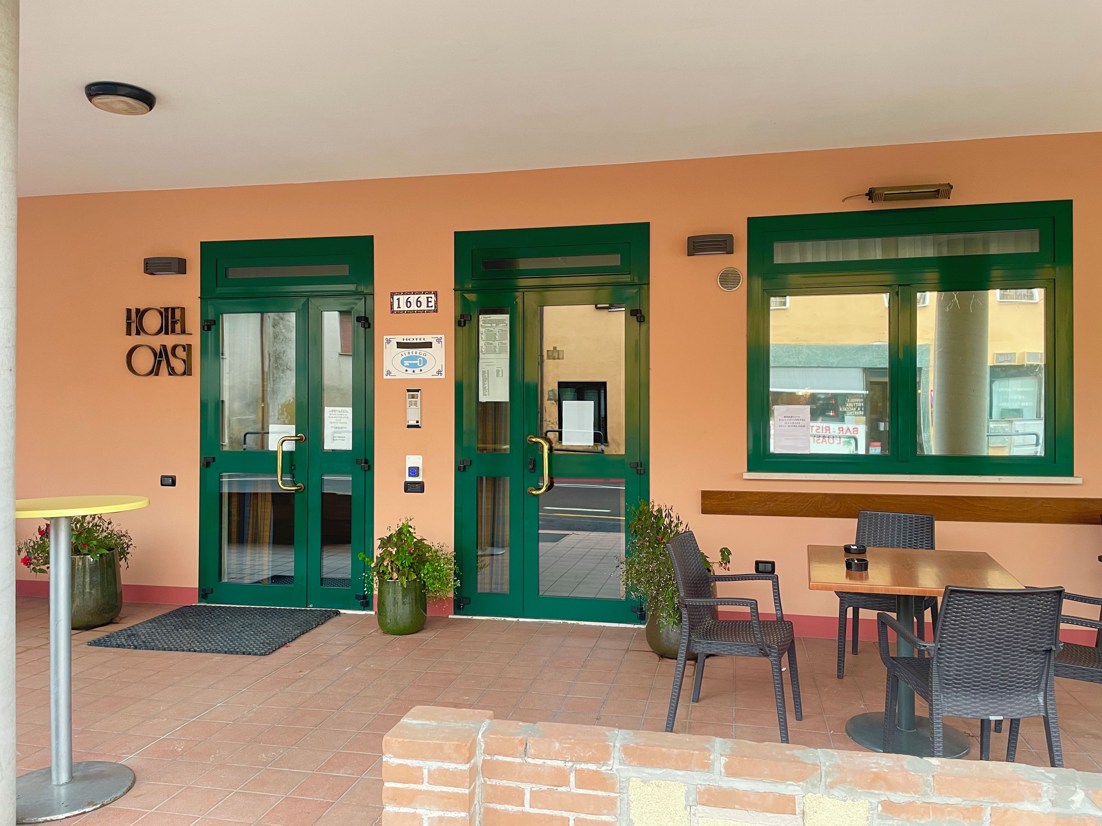 Fachada de la propiedad