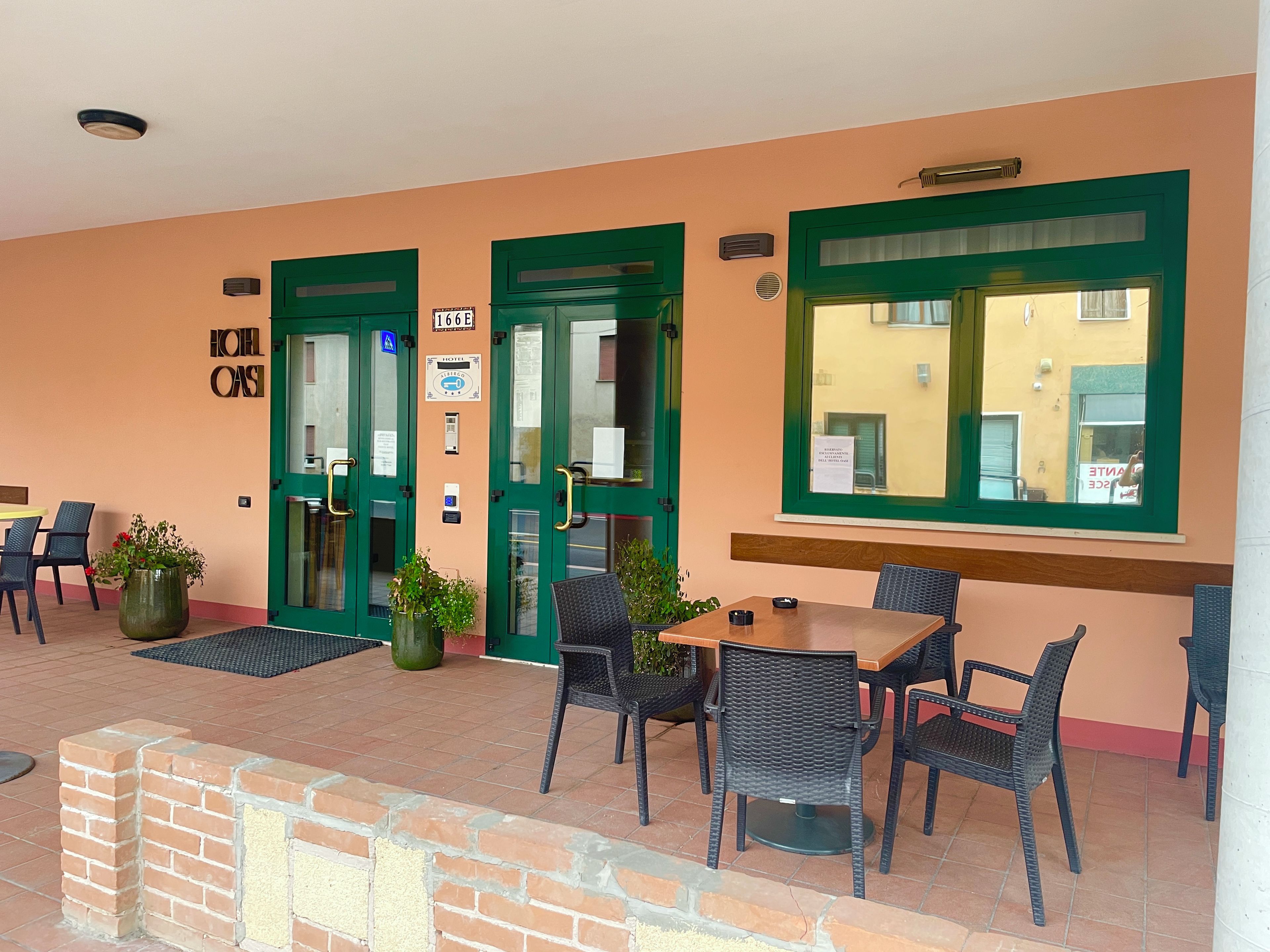 Fachada de la propiedad