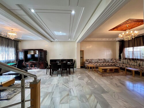 3-bedroom villa in charming Fes with AC, fitness tools & jacuzzi