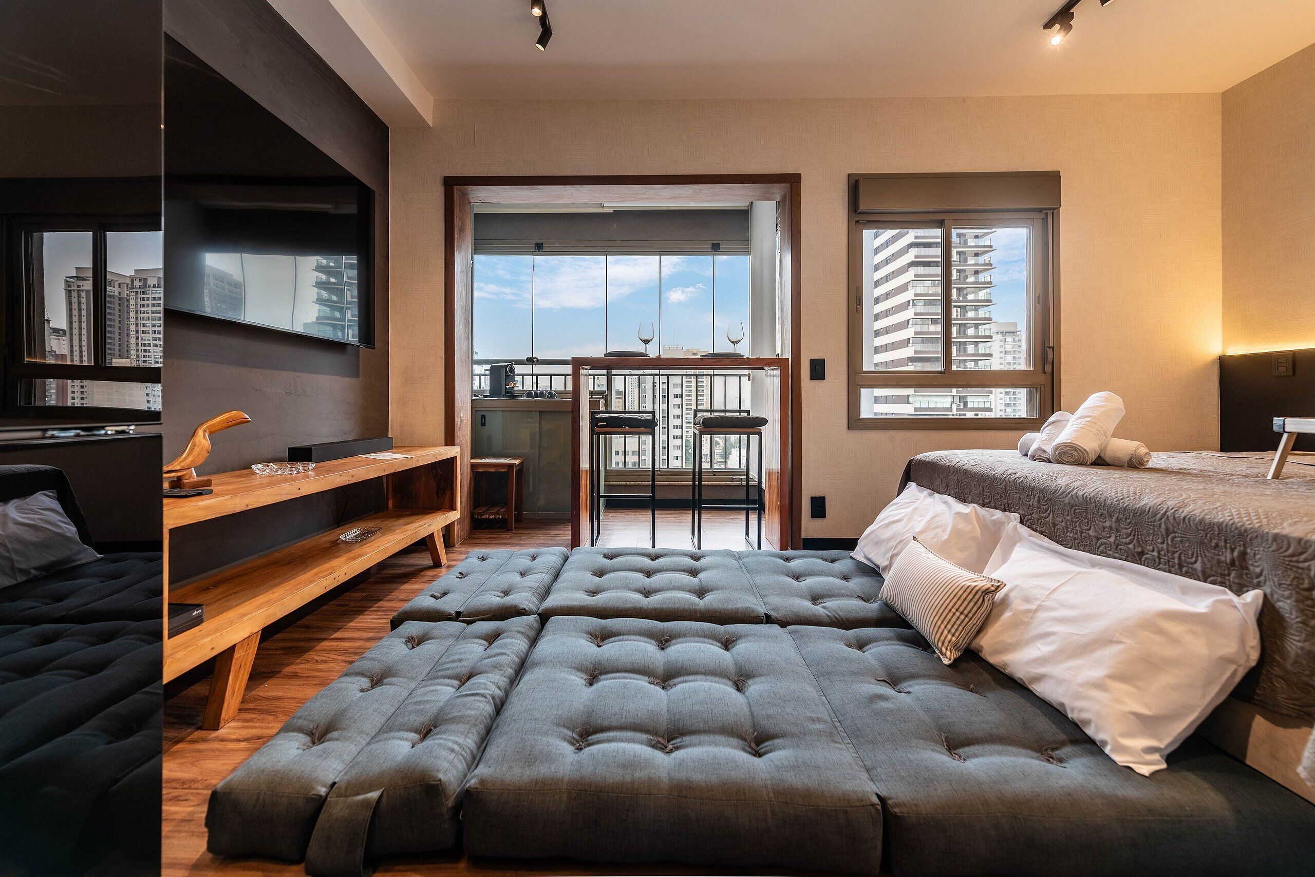 Departamento Confort | Cortinas blackout, tabla de planchar con plancha y wifi gratis 