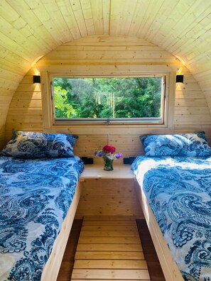 Bed sheets - Sleeping barrel Weidenblick -heatable- (Petersberg)