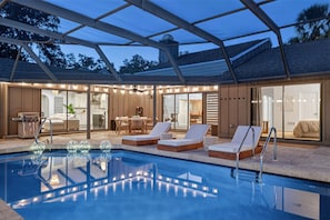 Royal Villa, 4 Bedrooms, Private Pool | Pool - Pristine Spa Home in Buccaneer Terrace (Sarasota)