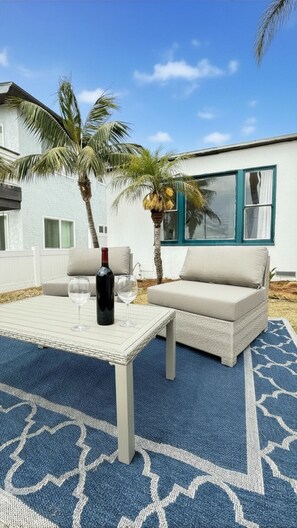 Terrace/patio - Steps to Sand Modern Ocean View Oasis (Carlsbad)