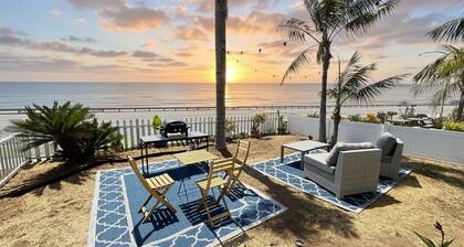 Steps to Sand Modern Ocean View Oasis