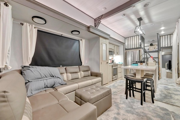 Design Mobile Home, Multiple Beds | Living area