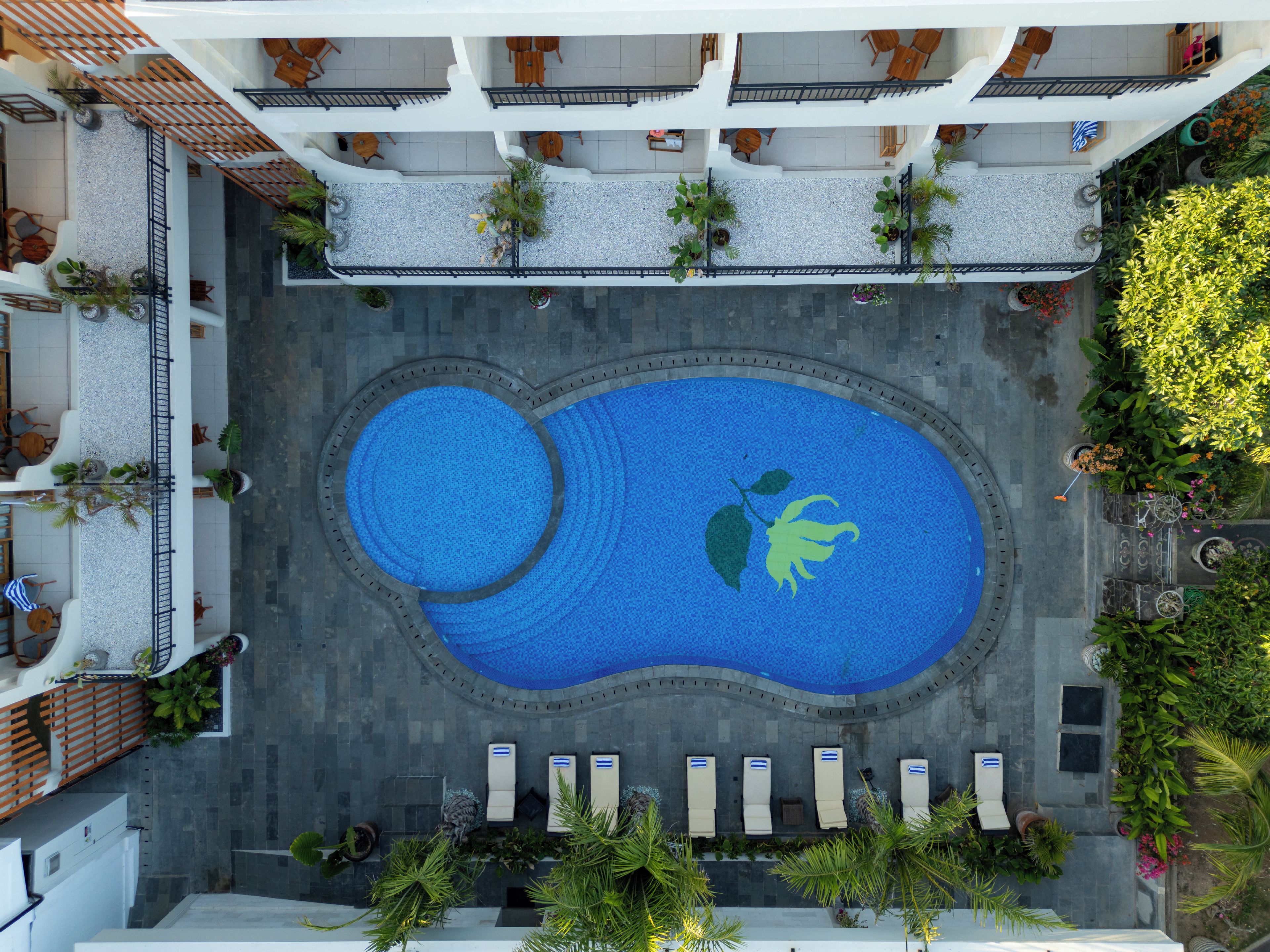 Pemandangan dari properti