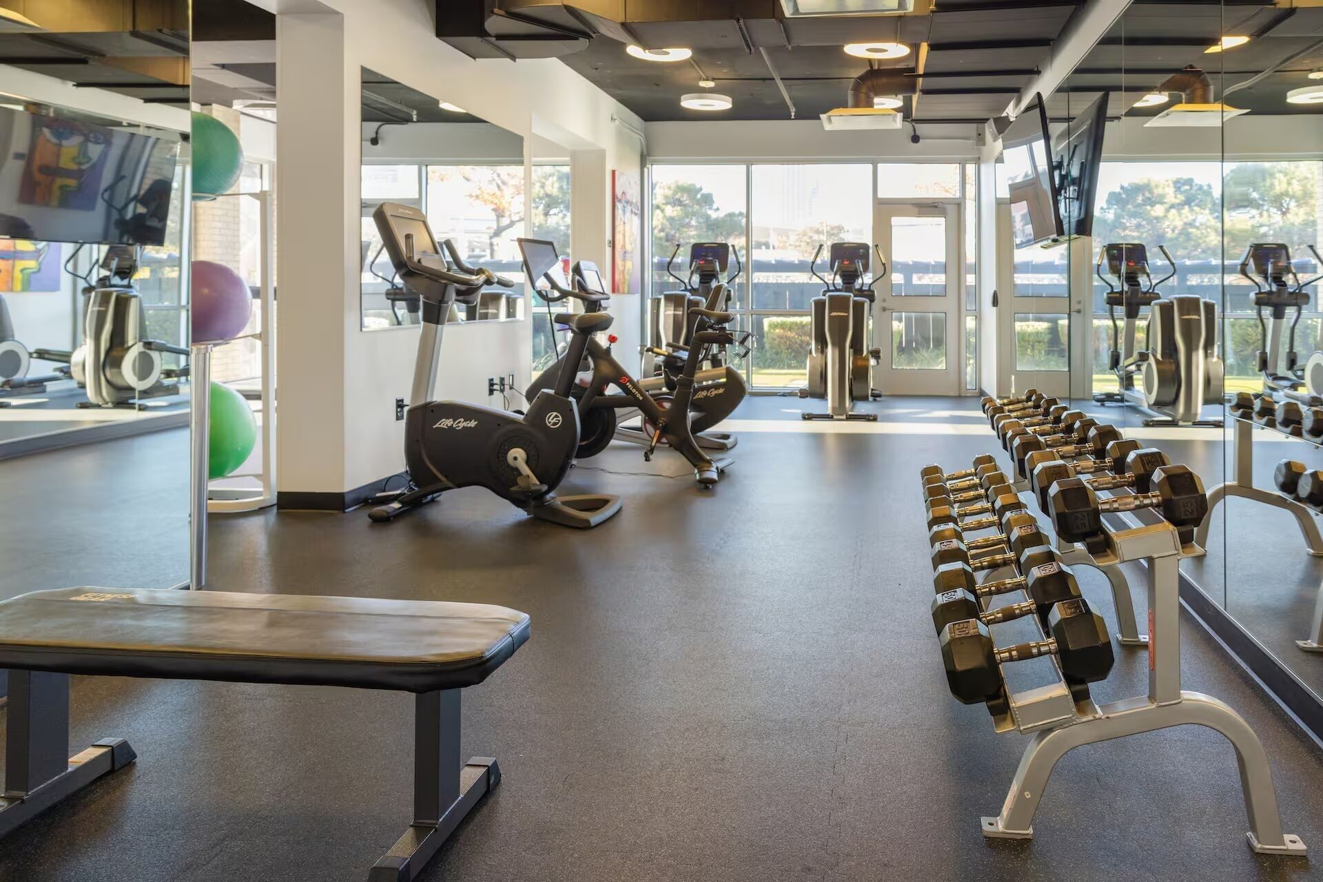 Fitnessbereich