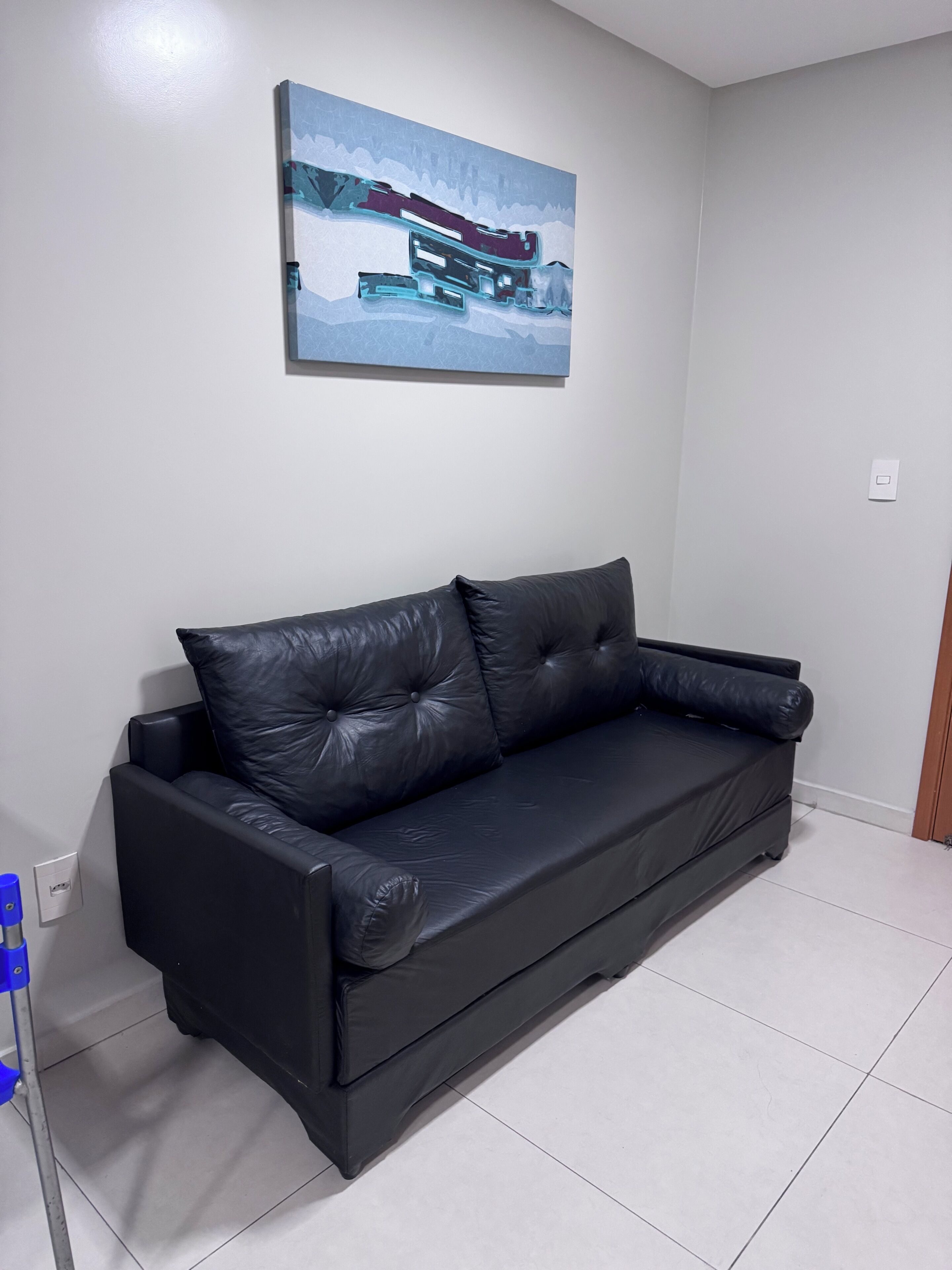 Estudio familiar, aire acondicionado, vista a la ciudad | Área de sala de estar