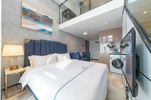 Familien-Zweibettzimmer, Stadtblick