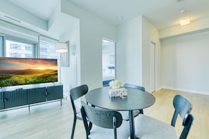 50-inch flat-screen TV with digital channels