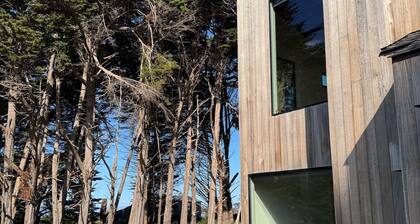 Original Sea Ranch Demo Home on Ocean side with Hottub, Office. Dog friendly