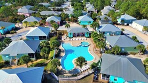 Exterior - 6020 Gulf Shores family friendly 2 pools-beach (Gulf Shores)