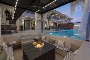 Pool - Azur Sky luxury villa , great views near the beach (Bali)