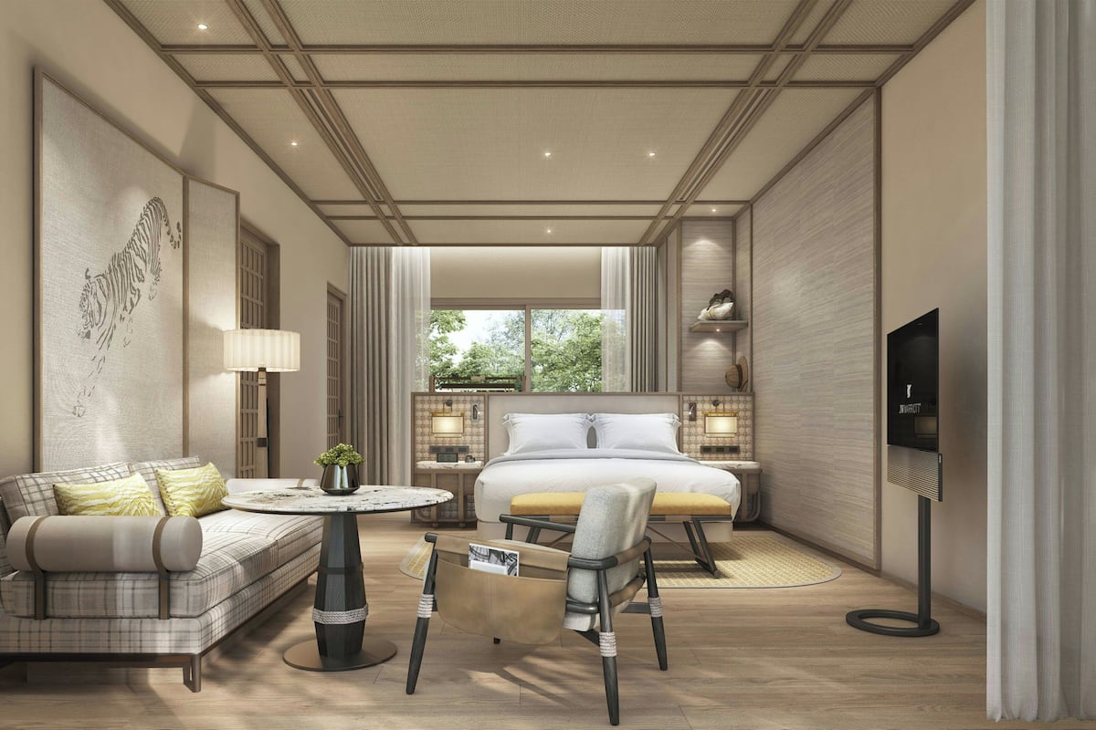 Chambre Deluxe, 1 trĂšs grand lit