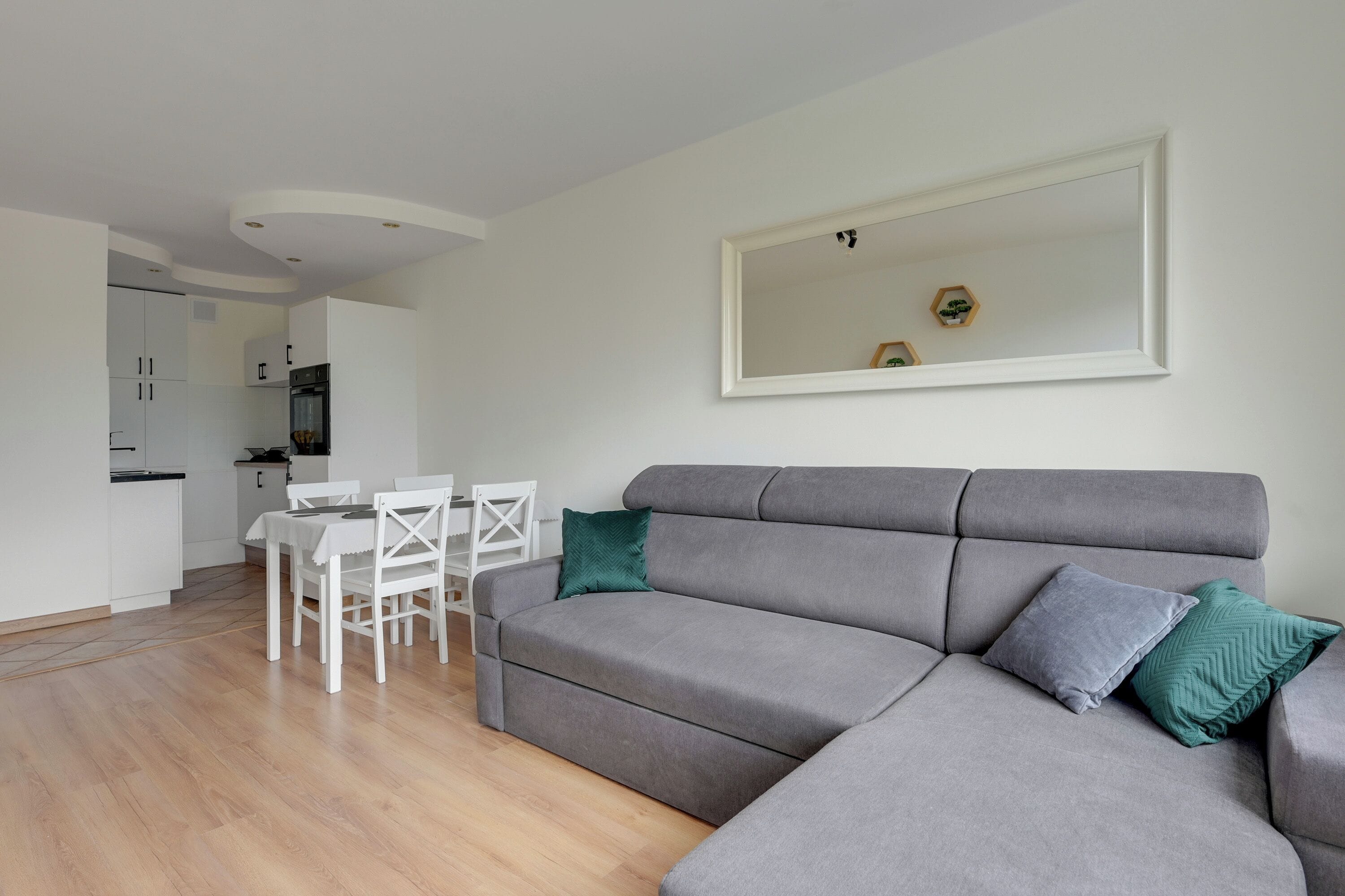 Deluxe-huoneisto, merinäköala | Oleskelualue
