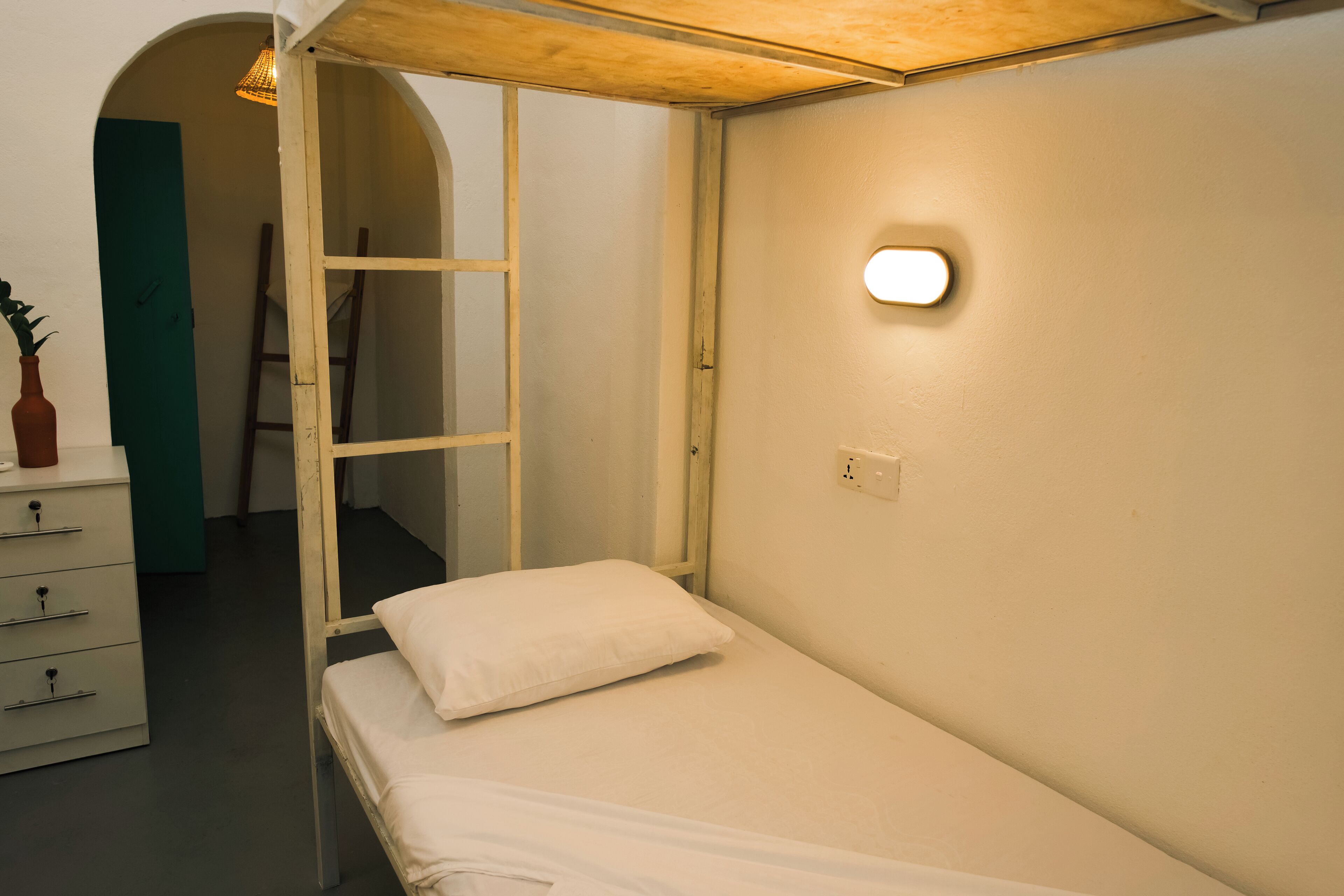 Shared Dormitory, Women only, Patio, Courtyard View