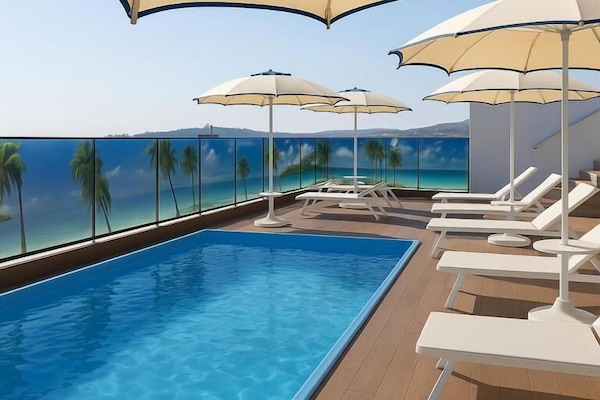 Seasonal outdoor pool