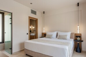 3 bedrooms, free cots/infant beds, bed sheets - Azur Blue Luxury Villa (Mylopotamos)