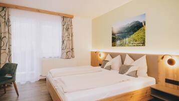 Double Room, Balcony, Mountain View | Blackout curtains, free WiFi