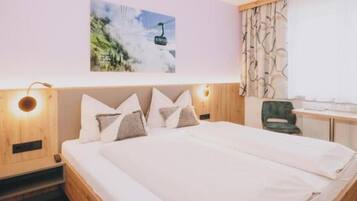 Double Room, Balcony, Mountain View | Blackout curtains, free WiFi