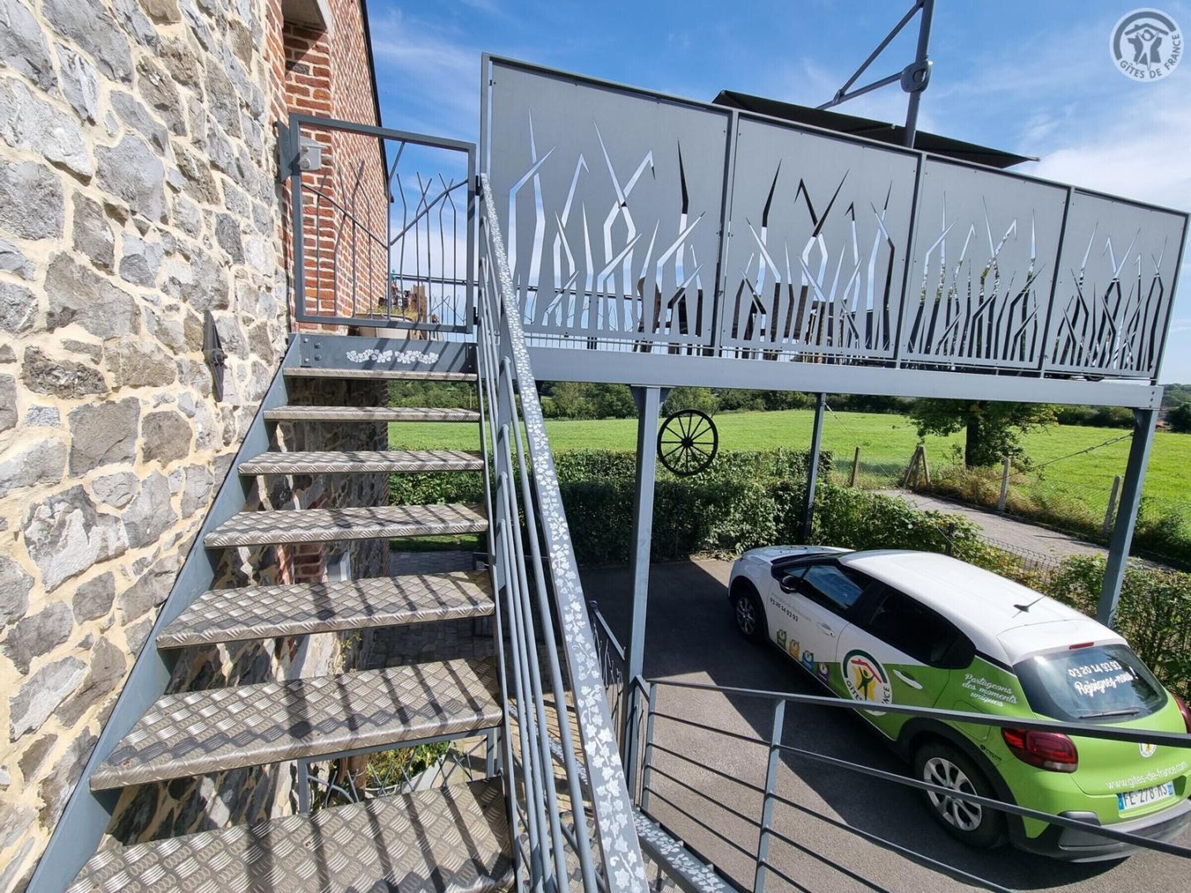 Enceinte de l’hébergement