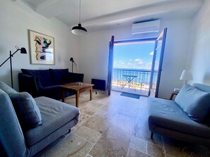 Living area - Apartment with lagoon view - 4 guests (Bouzigues)