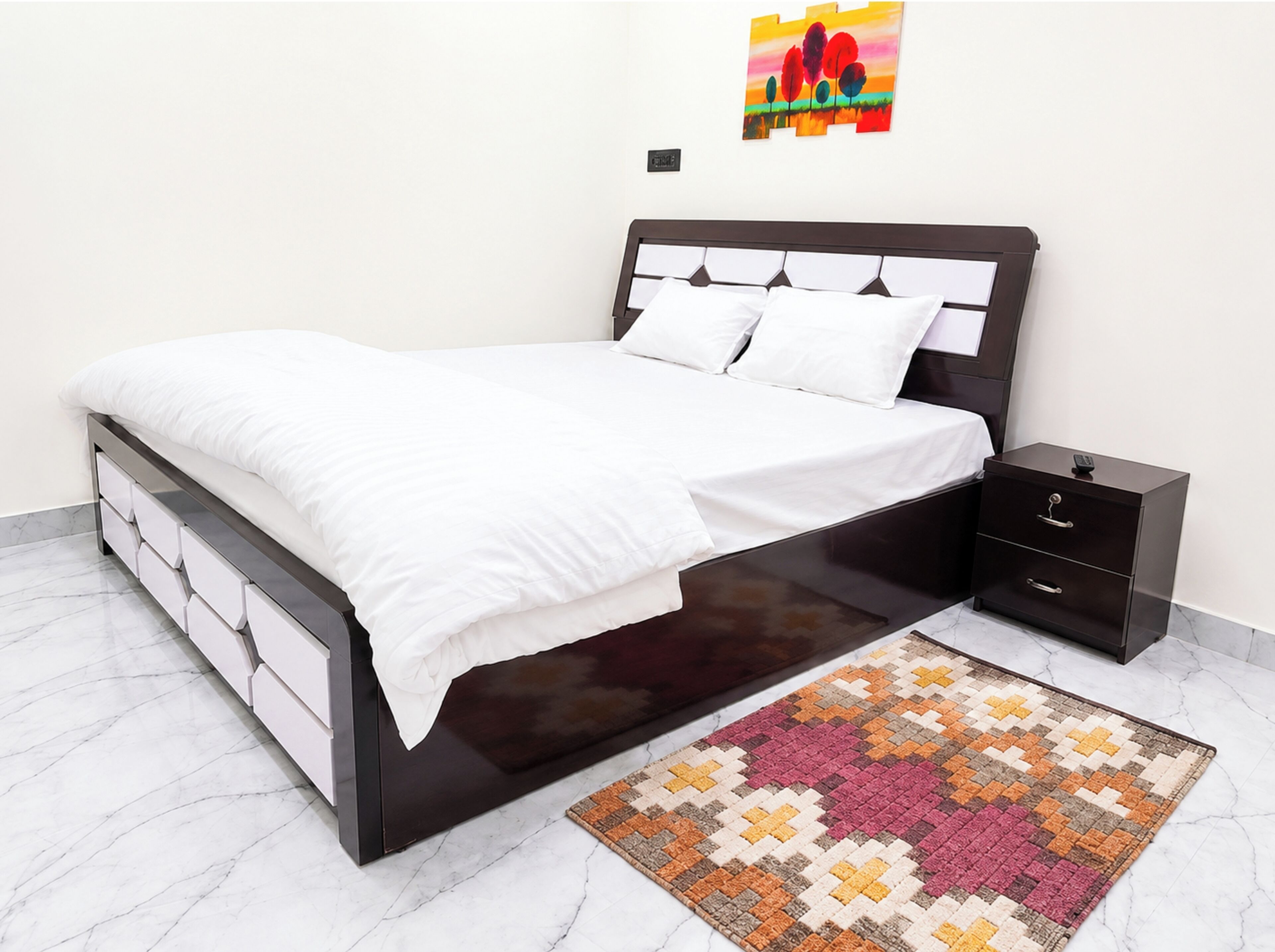 Hypo-allergenic bedding, desk, soundproofing
