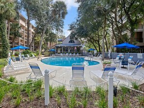 Pool - Near Coligny Beach | 3 Pools + Full Kitchen (Hilton Head Island)