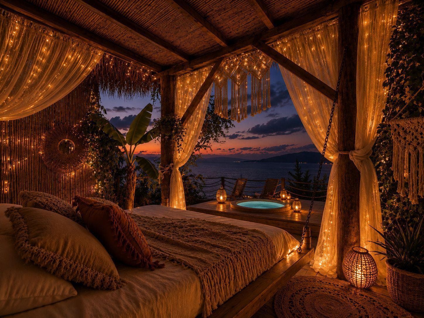 Luxury Suite, Sea View | In-room safe, desk, soundproofing, free WiFi