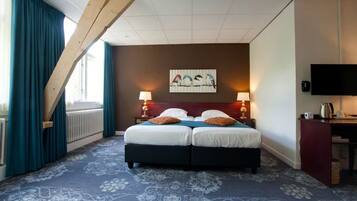 Gratis wifi, beddengoed