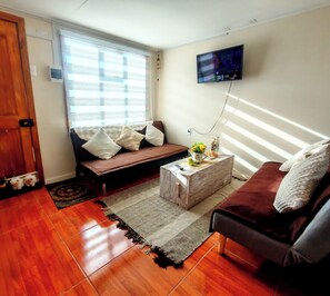 Living area - Julieta House (Puerto Natales)