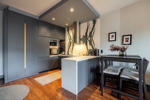 Luxury Apartment, Balcony, City View | Dining - Benesta Centro by GOLDFINCH (BEYOĞLU)